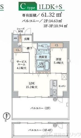 Forelsketの物件間取画像